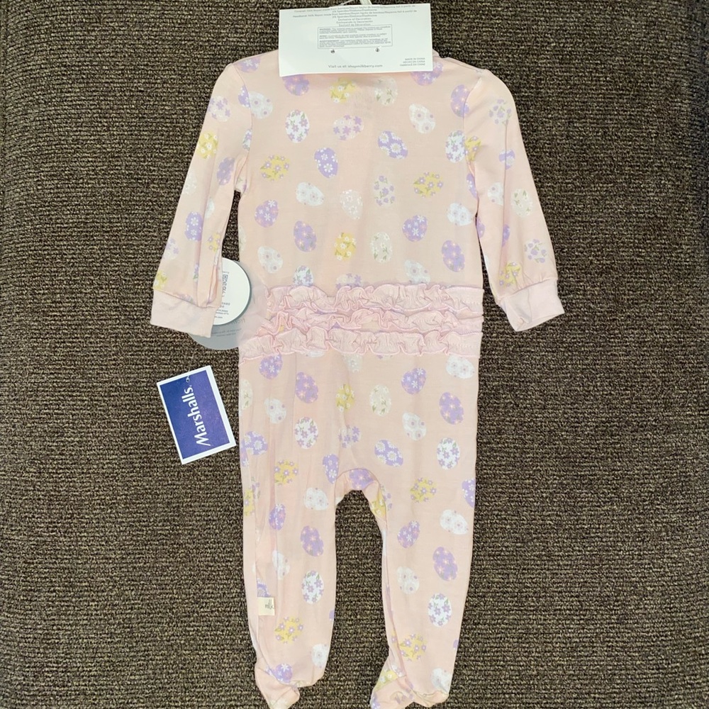 Easter Egg Footie Pajamas - Picture 3 of 5